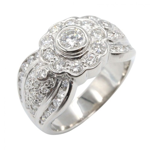 Bijoux bague diamant pt900 - diamant,