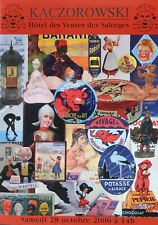 Catalogue vente enchères 2006 plaque émaillée Banania Vache Qui Rit Abadie Alsa