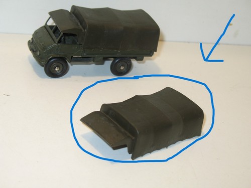 Dinky toys bache capote - dinky, toys,