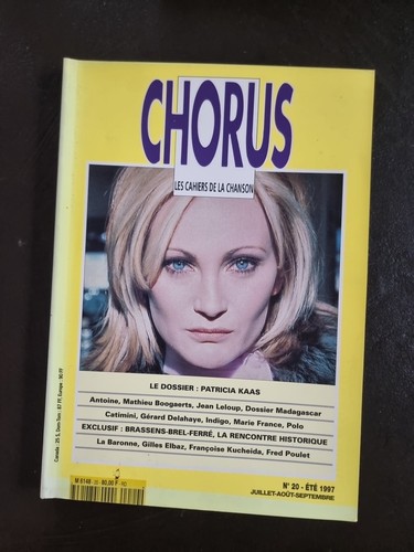 Chorus été 1997 kaas - 1997,