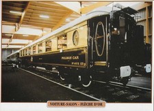 Fiche Train - VOITURE-SALON - FLÈCHE D'OR - PULLMAN - Europe 1929 -