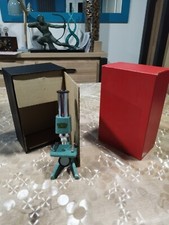 Ancien Microscope Vintage Optico  Ecole Laboratoire médecine College A Saisir 