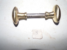 Poignées de porte anciennes en laiton