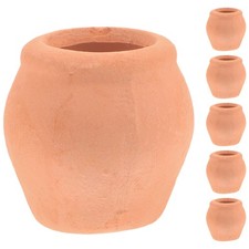  6 Pcs Jardiniere Terre Cuite