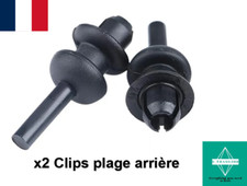 x2 Clip Fixation Plage Arriere