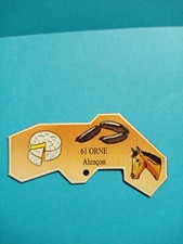 ANCIEN  MAGNET LE GAULOIS  CARTE DE FRANCE N° 61  ORNE