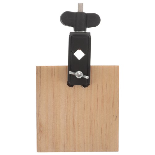Solid wood cowbell with - solid,