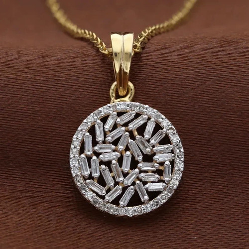 Pendentif baguette femme or - pendentif, en