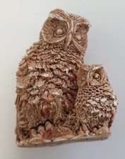 Figurine Famille Hibou Maman et bébé Chouettes produit collectionneur /EB08