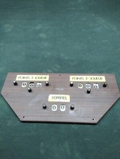 Compteur de points et moyenne cheviotte, parfait état de marche. Collection.
