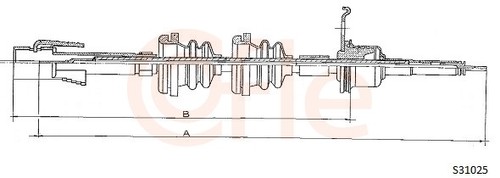 S31025 cofle speedometer for - cofle,