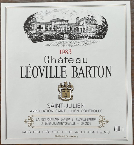 étiquette château - Étiquette, de