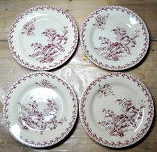4 Assiettes plates GIEN