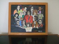 Acrylic Painting of Thriller