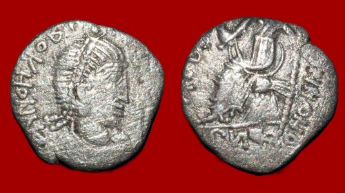 Roman coin honorius - honorius, –