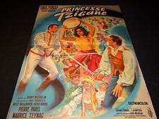 PRINCESSE TZIGANE  affiche