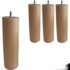 Pieds de lit en bois à viser sur sommier 17 cm