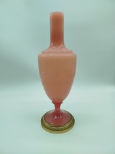 Vase Opaline De Cristal Sèvres Monture Bronze Opaline De Sèvres 