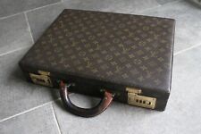 Louis Vuitton attaché-case modèle Président en toile monogrammée