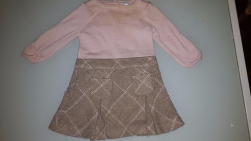 Robe laine bébé fille - laine,