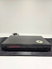 Usé Denon TU-460 Am/Fm Stéréo Tuner - Entièrement Fonctionnel Avec Câble Cabossé