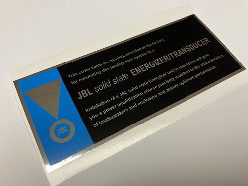 Jbl vintage energizer paragon - jbl,