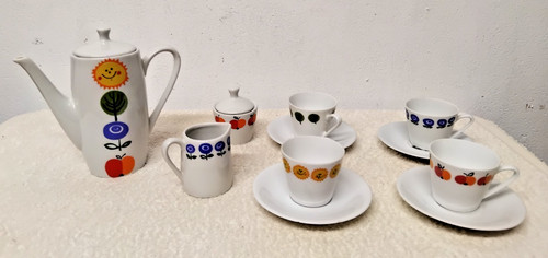 Ancien service café année - service,