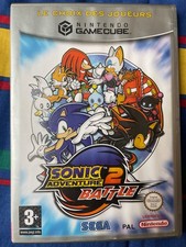 Sonic adventure 2 battle game cube boîte vide avec notice