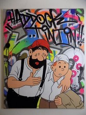 Tableau TINTIN HADDOCK