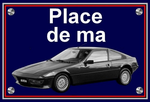 Plaque place ma - place, matra