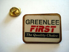 PINS RARE ENTREPRISE GREENLEE FIRST