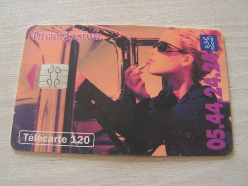 Télécarte peugeot - ,