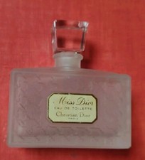 Flacon Parfum Vintage Miss Dîor 50 ML Vide