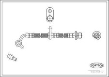 CORTECO Flexible de frein