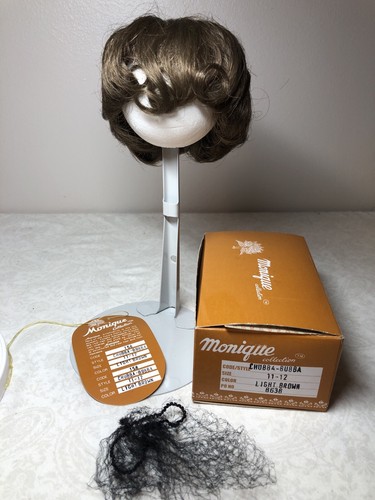 Hand styled doll wig - hand,