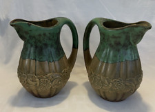 Paire vases pichets, de Louis LOURIOUX, céramique, Art nouveau