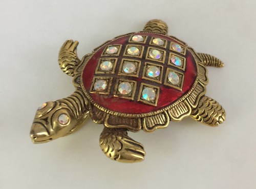 Pendentif tortue metal dore - tortue/, dore/