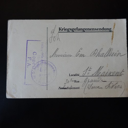 Ww1 camp altengrabow - ww1,