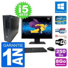 PC HP 800 G1 Ecran 19" Core