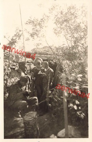 Soldats allemands dans - , la