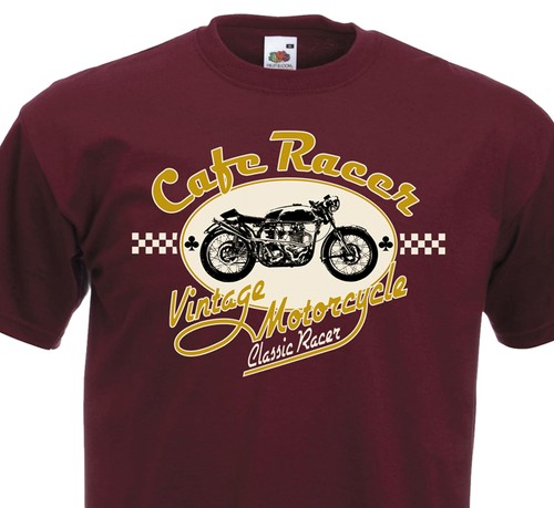 Tee shirt cafe racer - tee, vintage