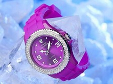 MONTRE DETOMASO COLORATO LADY VIOLETTE avec STRASS Mouvement à Quartz. 69,90€