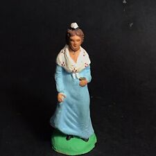 Ancien Santon  creche  Christian Chave Aubagne Femme Provençale