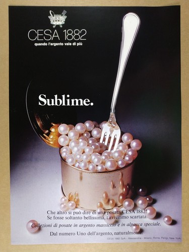 1980 cesa 1882 - 1980, silverware