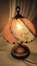 Lampe de Table Vintage Style Tiffany & Art Nouveau – Tactile 3 Intensités