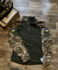 Chemise de combat uniforme militaire de l'armée ukrainienne UBAKS Predator T-...