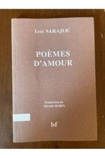 Poèmes d'amour Izet Sarajlic 