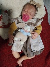 bébé reborn Sofia endormie