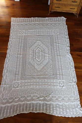 Nappe dentelle coton - en,