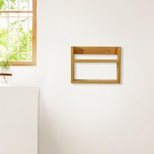 Porte-revues bois, support de